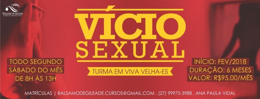 CURSO VÍCIO SEXUAL EM VILA VELHA-ES
