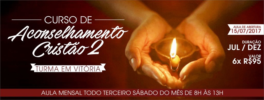 Curso Aconselhamento Cristão 2 em Vitória-ES