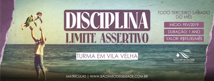 CURSO DISCIPLINA: LIMITE ASSERTIVO
