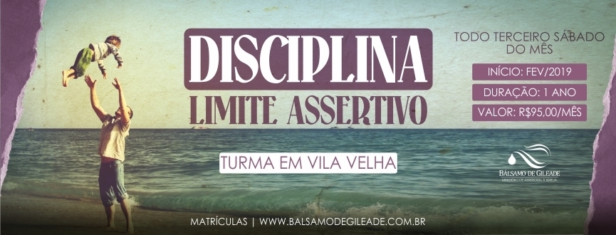 CURSO DISCIPLINA: LIMITE ASSERTIVO
